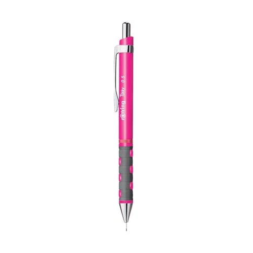 Nyomósirón, 0,5 mm, ROTRING "Tikky", neonpink
