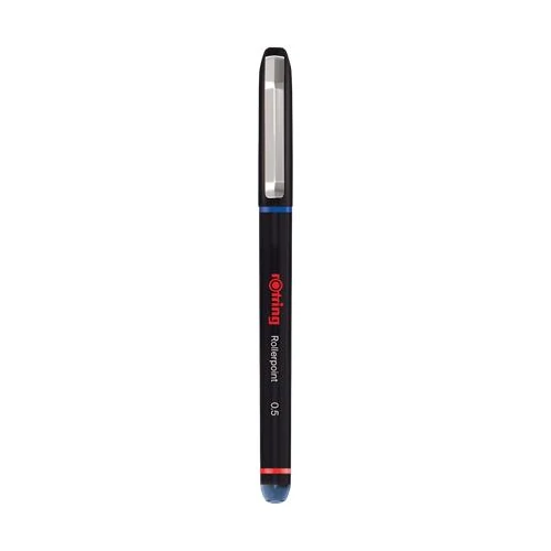 Rollertoll, 0,5 mm, kupakos, ROTRING "Rollerpoint", kék