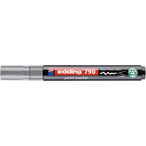 Lakkmarker, 2-3 mm, PCR, EDDING "790", ezüst