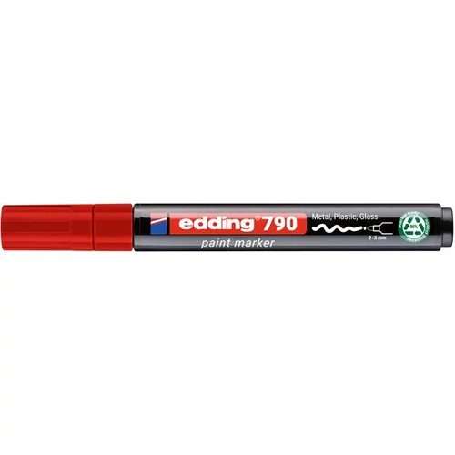 Lakkmarker, 2-3 mm, PCR, EDDING "790", piros