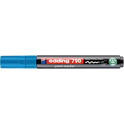 Lakkmarker, 2-3 mm, PCR, EDDING "790", világoskék