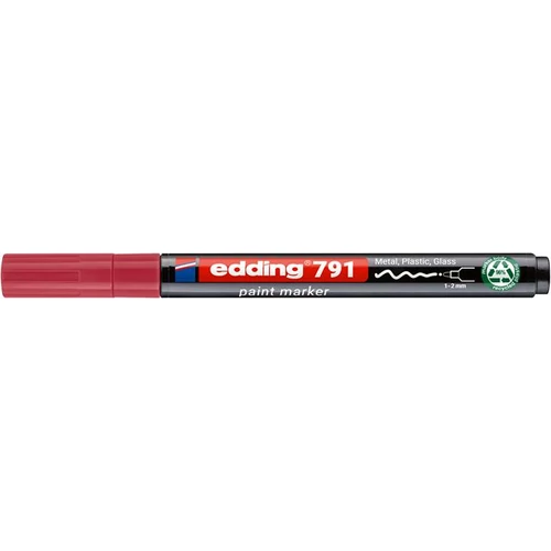 Lakkmarker, 1-2 mm, PCR, EDDING "791", rózsaszín