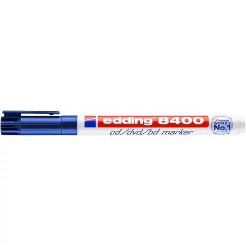 Alkoholos marker, CD / DVD, 0,5-1 mm, EDDING "8400", kék
