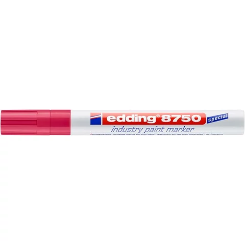 Lakkmarker, 2-4 mm, EDDING, "8750", piros