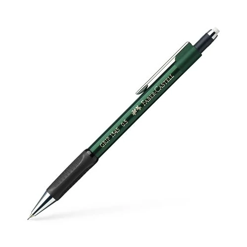 Nyomósirón, 0,5 mm, FABER-CASTELL "Grip 1345", zöld