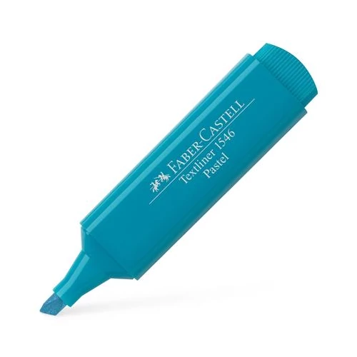 Szövegkiemelő, 1-5 mm, FABER-CASTELL "1546 Pastel", türkiz