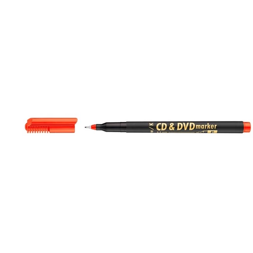 Alkoholos marker, CD / DVD, 0,5 mm, ICO, piros