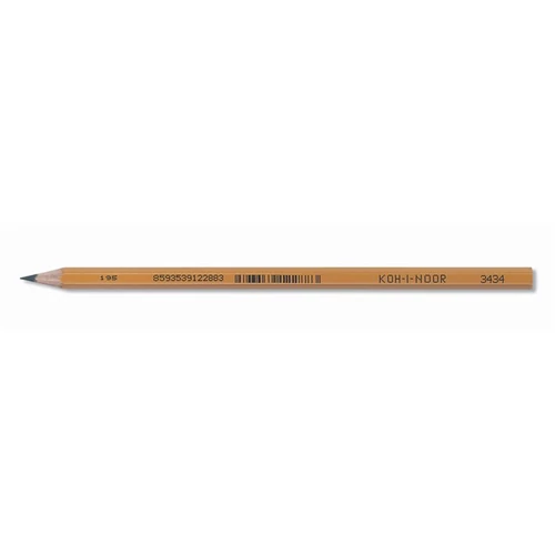 Színes ceruza, hatszögletű, KOH-I-NOOR "3434", zöld