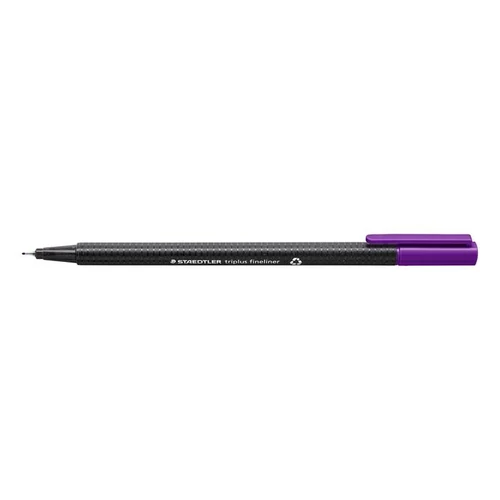 Tűfilc, 0,3 mm, STAEDTLER "Triplus 334", sötétlila