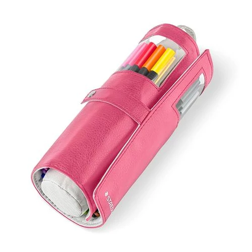 Tűfilc készlet feltekerhető tolltartóban vegyes színekben, 0,3 mm, STAEDTLER "Triplus® 334", 20 különböző szín