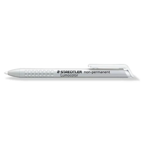 Jelölőkréta adagoló, mindenre író, lemosható (omnichrom), STAEDTLER "Lumocolor 768", fehér