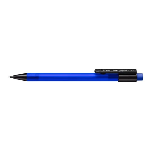 Nyomósirón, 0,7 mm, STAEDTLER "Graphite 777", kék