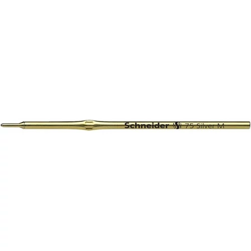 Golyóstollbetét, 0,5 mm, SCHNEIDER "75 Silver", ezüst