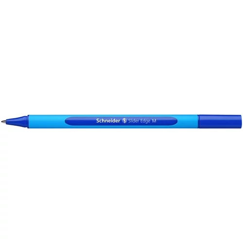 Golyóstoll, 0,5 mm, kupakos, SCHNEIDER "Slider Edge M", kék