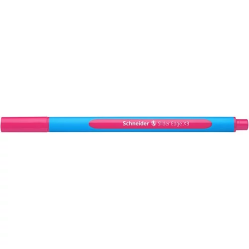 Golyóstoll, 0,7 mm, kupakos, SCHNEIDER "Slider Edge XB", rózsaszín