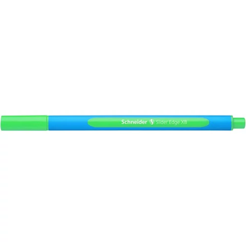 Golyóstoll, 0,7 mm, kupakos, SCHNEIDER "Slider Edge XB", zöld