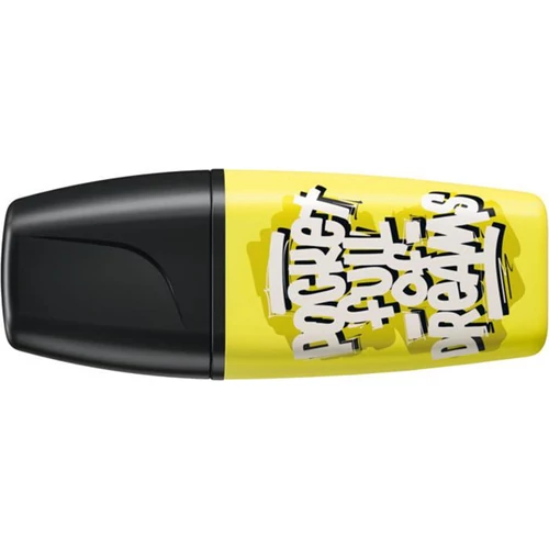 Szövegkiemelő, 2-5 mm, STABILO "Boss Mini Snooze One", sárga