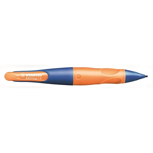 Nyomósirón, 1,4 mm, balkezes, STABILO "EasyErgo Start", kék / narancssárga