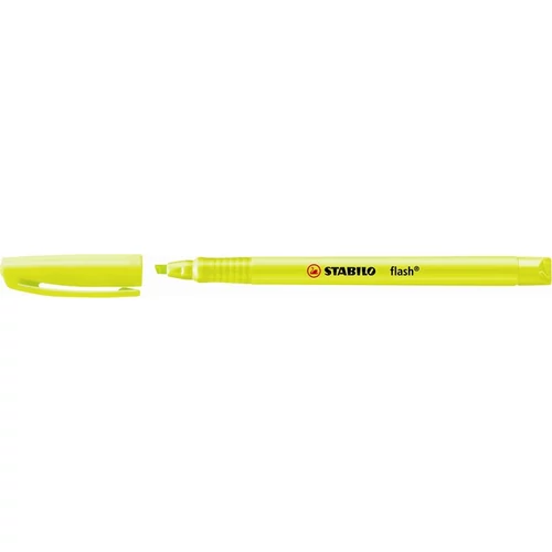 Szövegkiemelő, 1-3,5 mm, STABILO "Flash", sárga