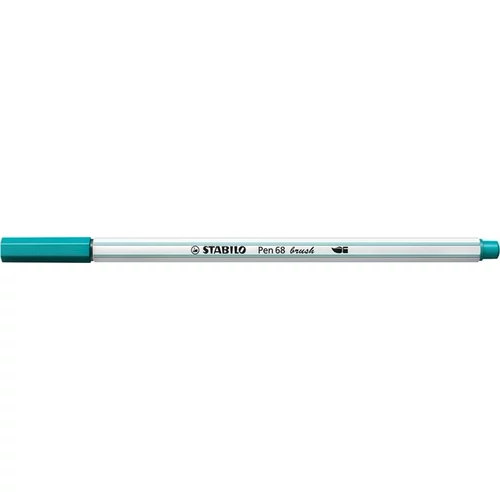 Ecsetirón, STABILO "Pen 68 brush", türkizkék