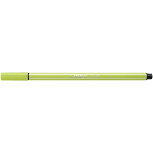 Filctoll, 1 mm, STABILO "Pen 68", limezöld