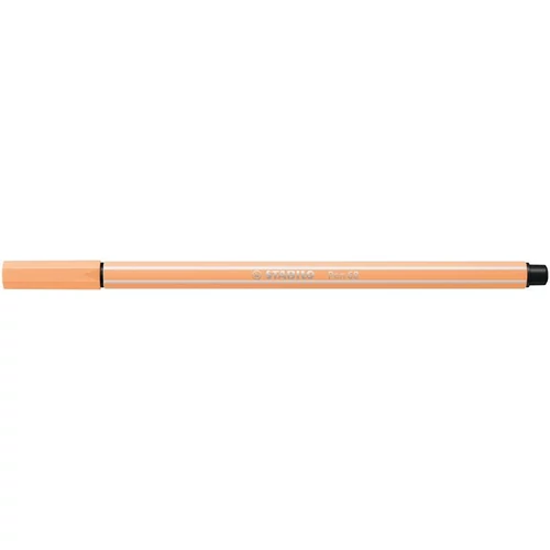 Filctoll, 1 mm, STABILO "Pen 68", világosnarancs