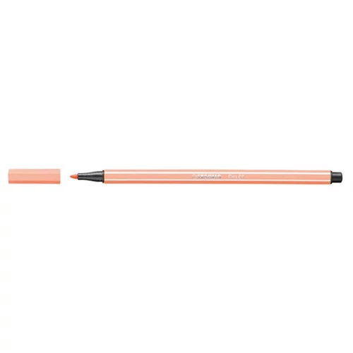 Filctoll, 1 mm, STABILO "Pen 68", világos testszínű