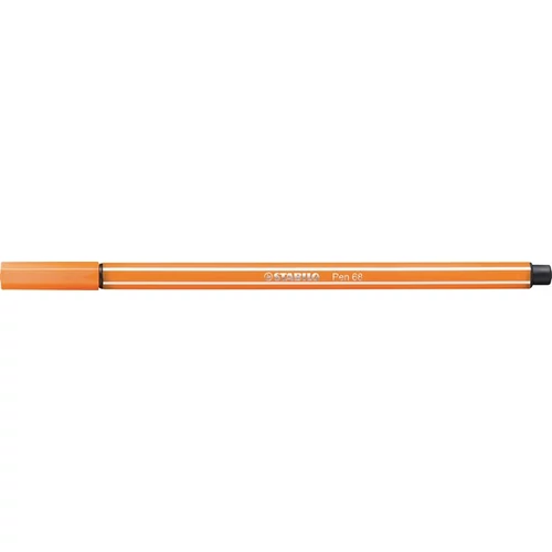 Filctoll, 1 mm, STABILO "Pen 68", halvány narancssárga