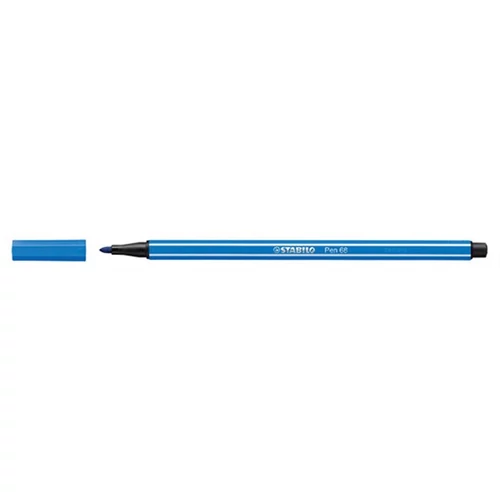 Filctoll, 1 mm, STABILO "Pen 68", sötétkék