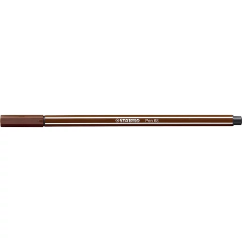 Filctoll, 1 mm, STABILO "Pen 68", barna