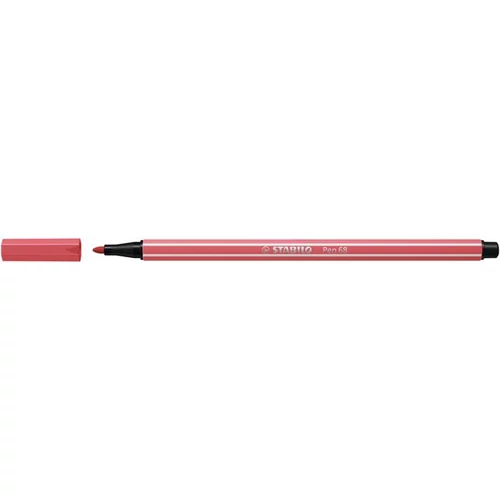 Filctoll, 1 mm, STABILO "Pen 68", rozsdavörös