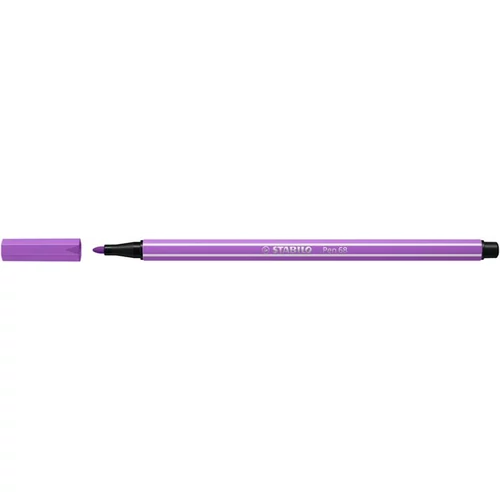 Filctoll, 1 mm, STABILO "Pen 68", szilva