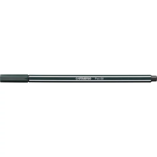 Filctoll, 1 mm, STABILO "Pen 68", sötétzöld