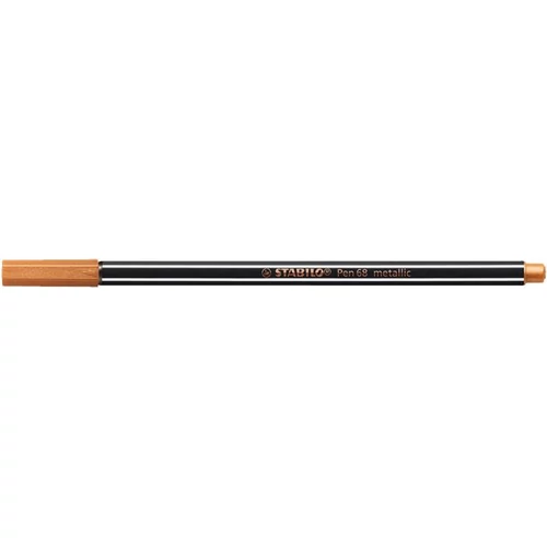 Filctoll, 1,4 mm, STABILO "Pen 68 metallic", bronz