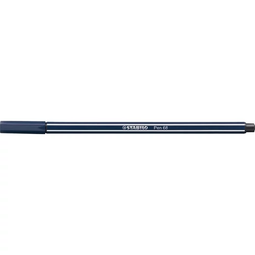 Filctoll, 1 mm, STABILO "Pen 68", éj szürke