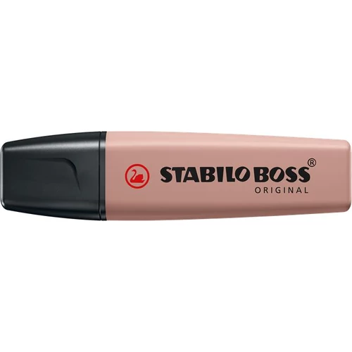 Szövegkiemelő, 2-5 mm, STABILO "BOSS original NatureCOLORS", sötétbarna