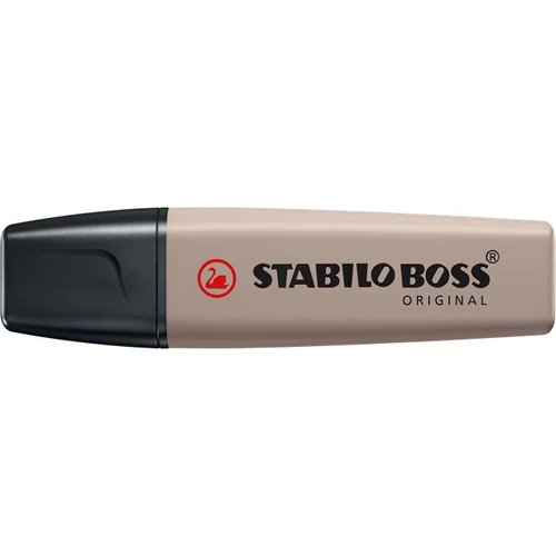Szövegkiemelő, 2-5 mm, STABILO "BOSS original NatureCOLORS", melegszürke