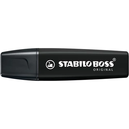 Szövegkiemelő, marker, 2-5 mm, STABILO "BOSS original NatureCOLORS", fekete