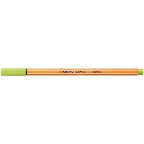 Tűfilc, 0,4 mm, STABILO "Point 88", lime zöld
