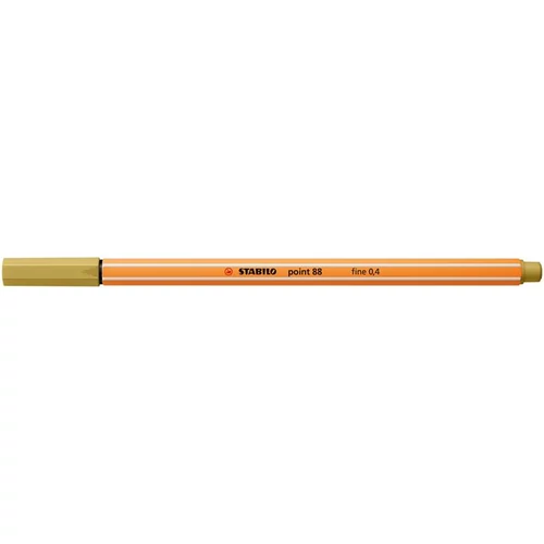 Tűfilc, 0,4 mm, STABILO "Point 88", khaki