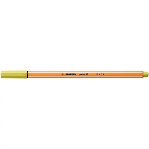 Tűfilc, 0,4 mm, STABILO "Point 88", mustár