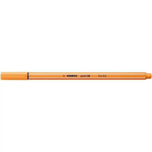 Tűfilc, 0,4 mm, STABILO "Point 88", papaya