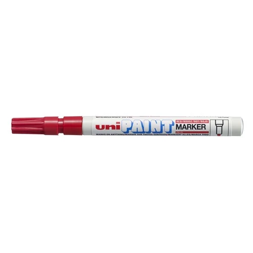 Lakkmarker, 0,8-1,2 mm, UNI "PX-21", piros