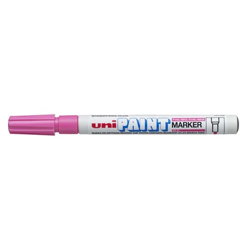 Lakkmarker, 0,8-1,2 mm, UNI "PX-21", rózsaszín