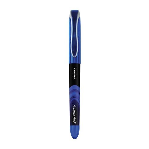 Töltőtoll, 0,6 mm, ZEBRA "Fountain pen", kék
