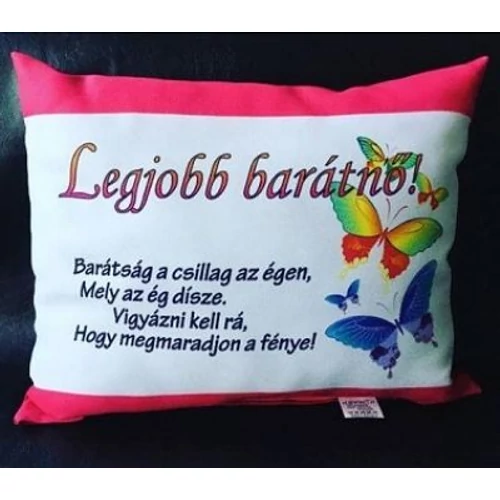 Párna-Barátság csillag az égen - Ajándék ötlet Barátnőnek