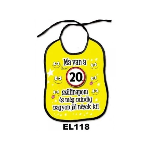 Előke-Ma van a 20. szülinapom