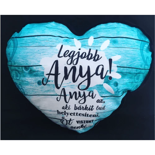 Nagy szív párna - Legjobb anya az
