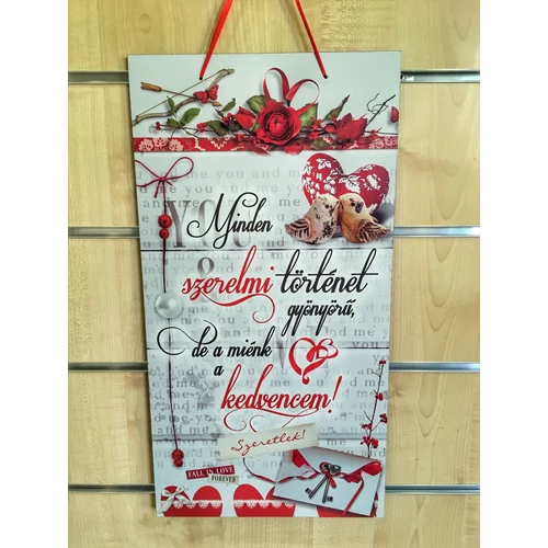 Dísztábla - Szerelmi történet