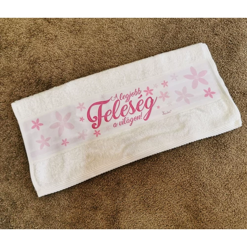 Törölköző - A legjobb feleség a világon
